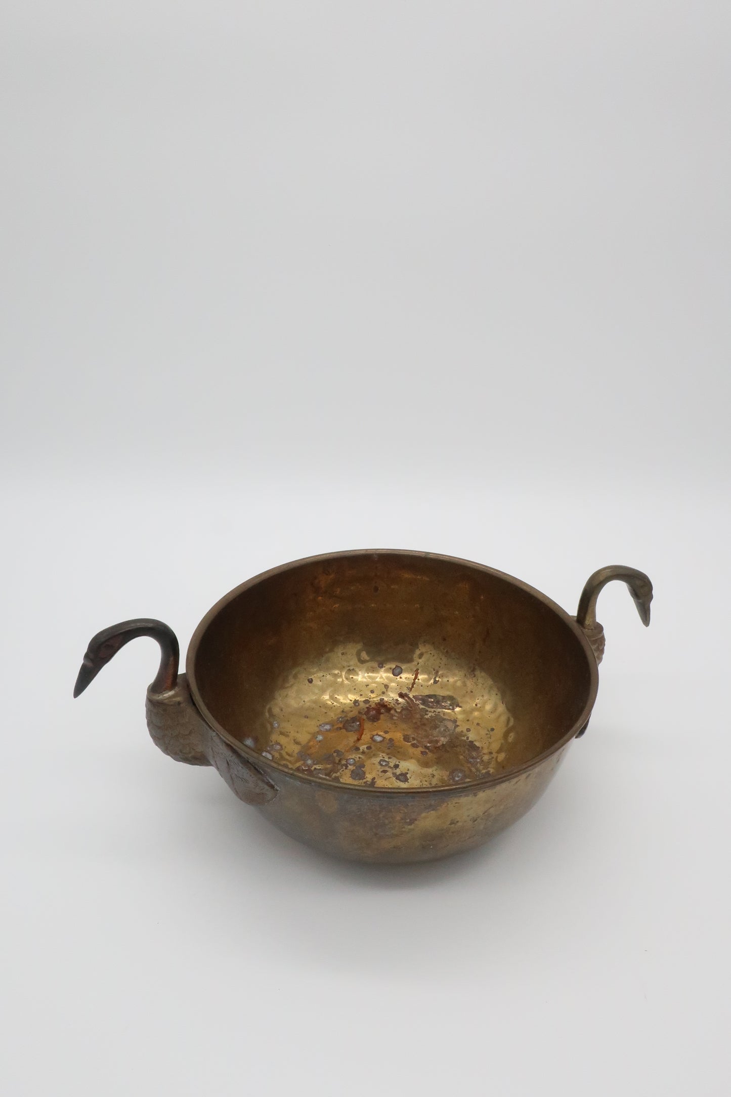 Brass Swan Catch-all