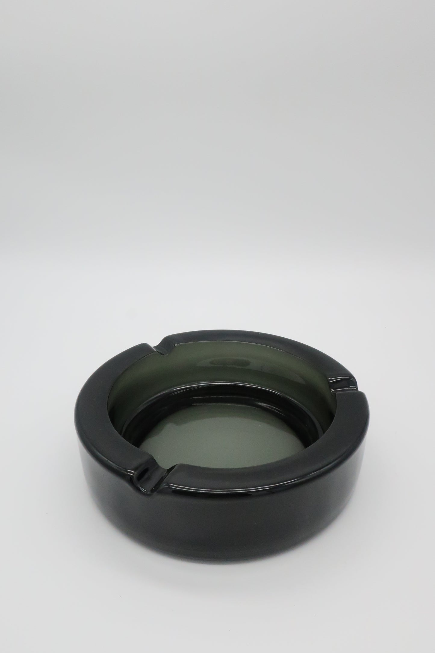 Smoke Glass Round Ashtray