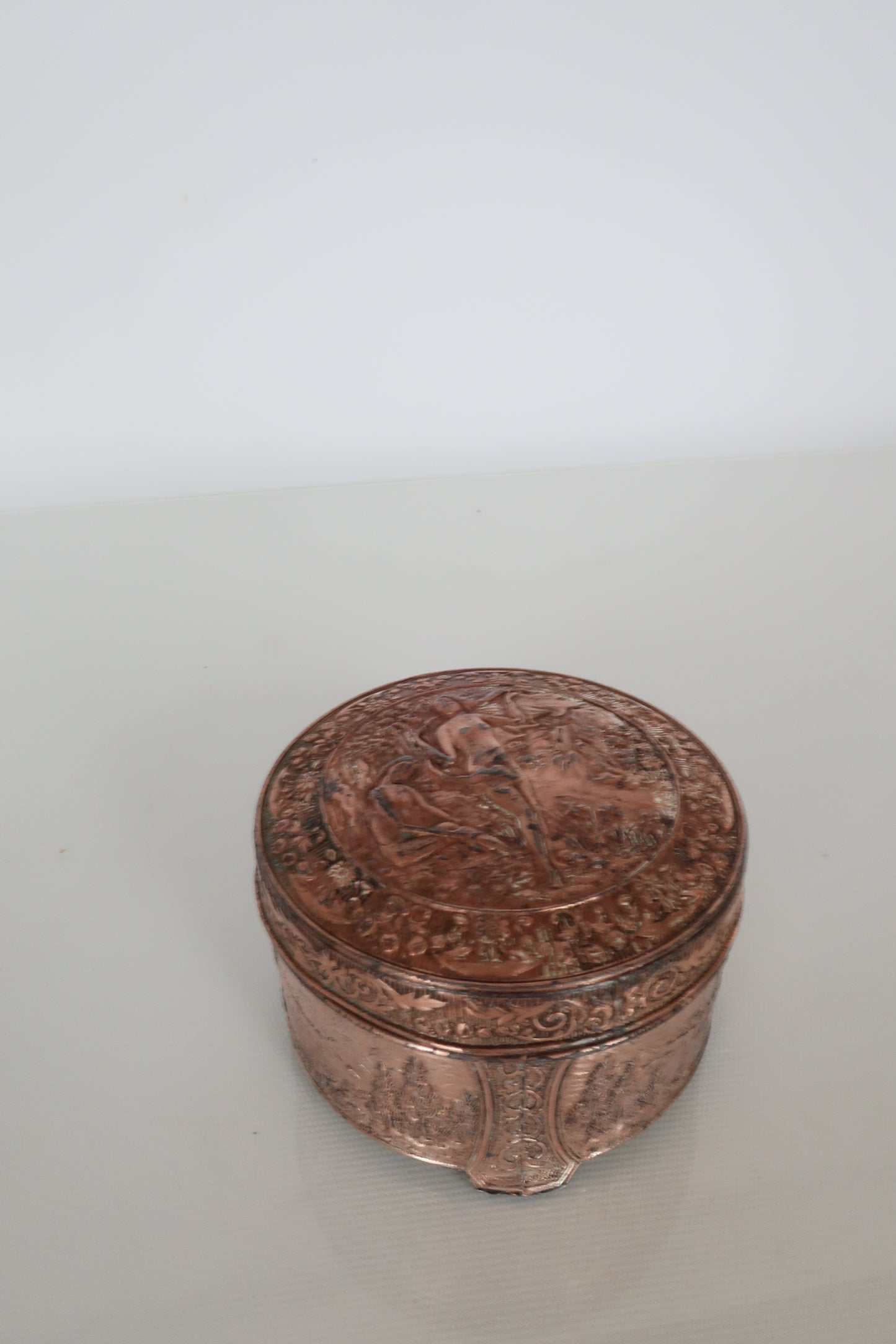 Copper Lady Trinket Dish