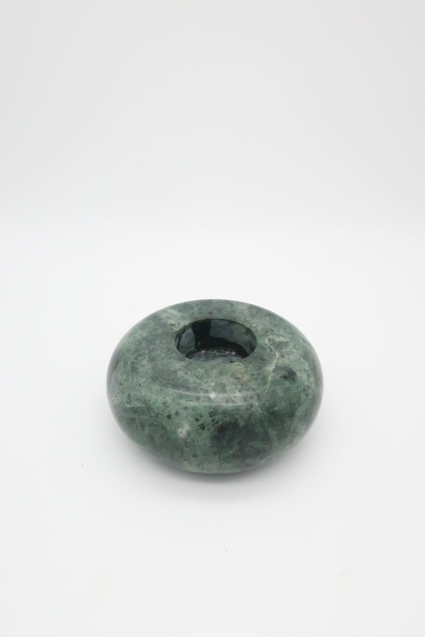 Green Marble Tealight Candle Holder