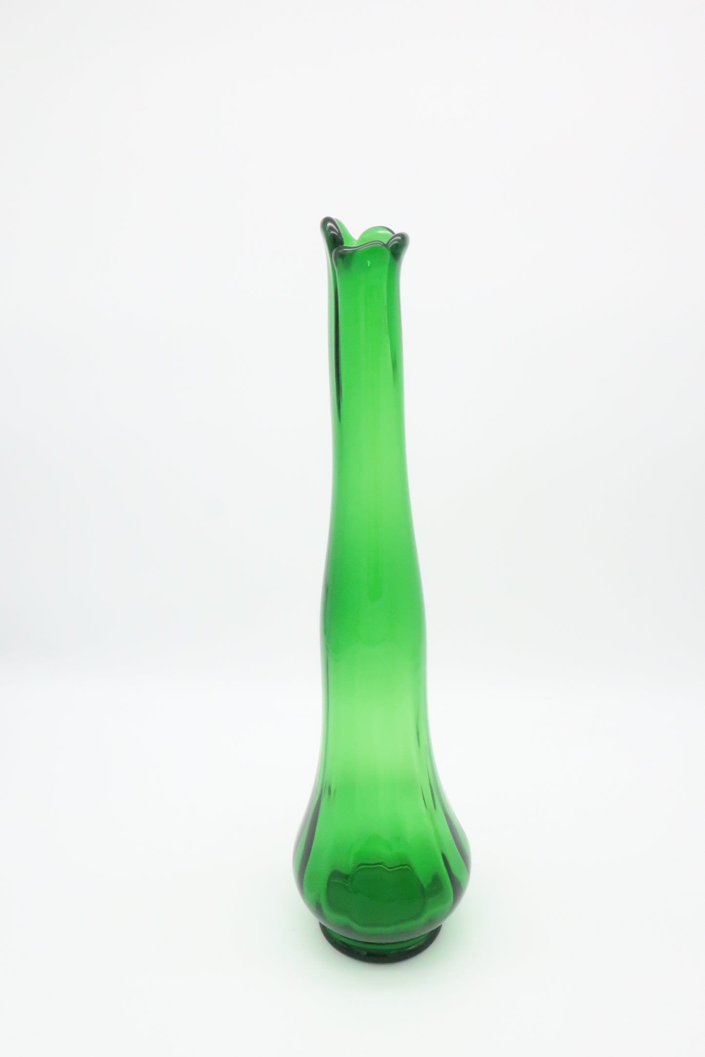 Green Swung Vase