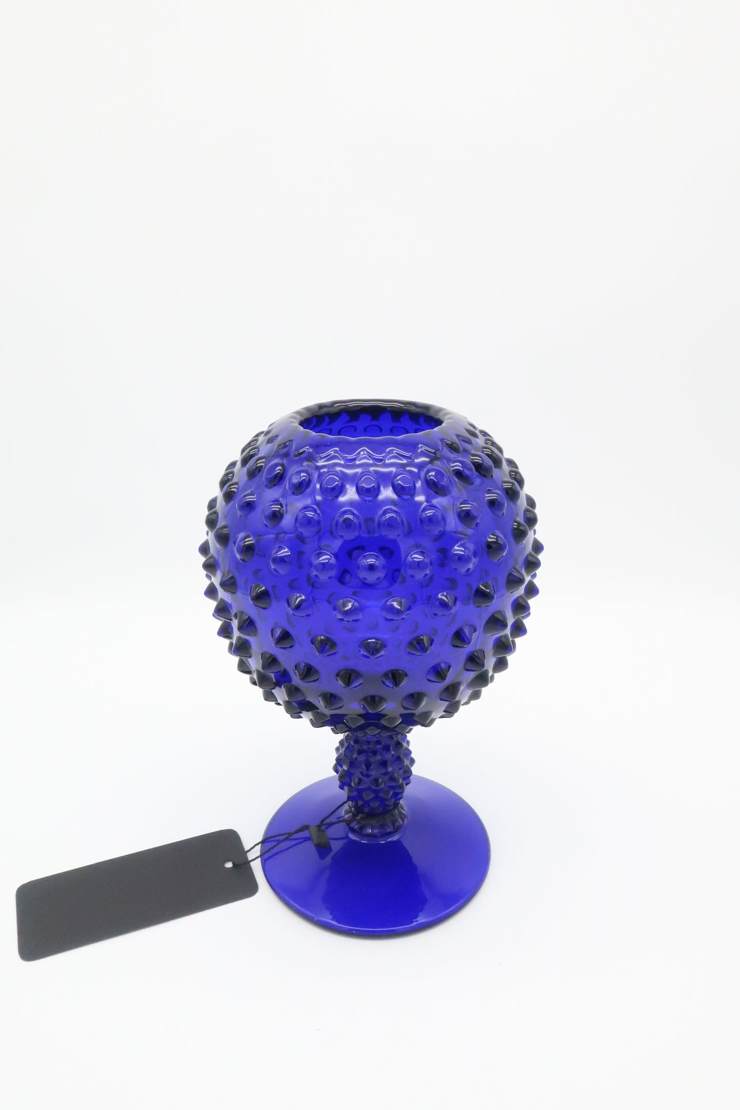 Duncan & Miller Cobalt Ball Vase