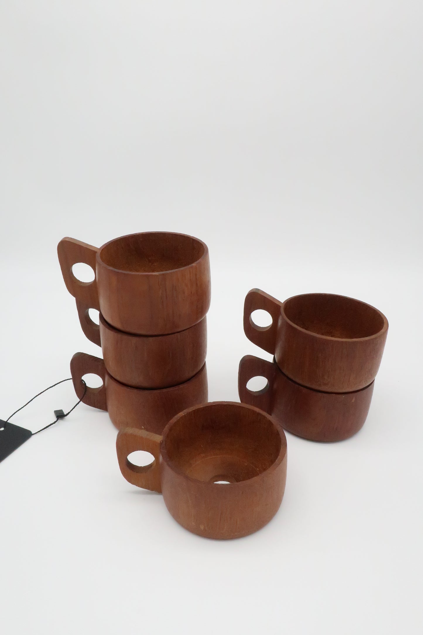 1970's Schott & Gen Mainz Teak Cup Holders