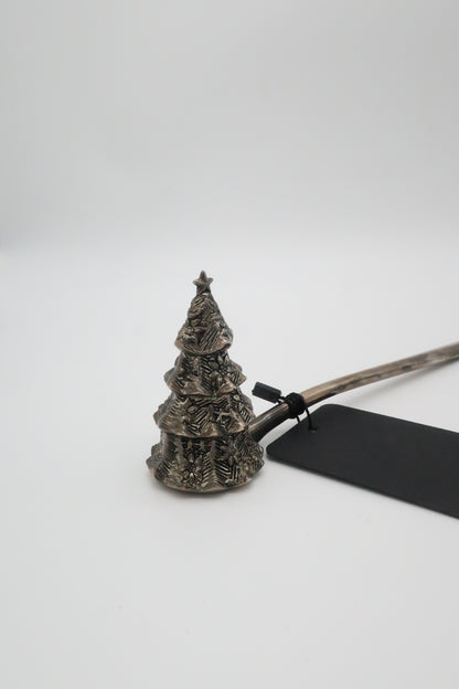 Silver Christmas Tree Candle Snuffer