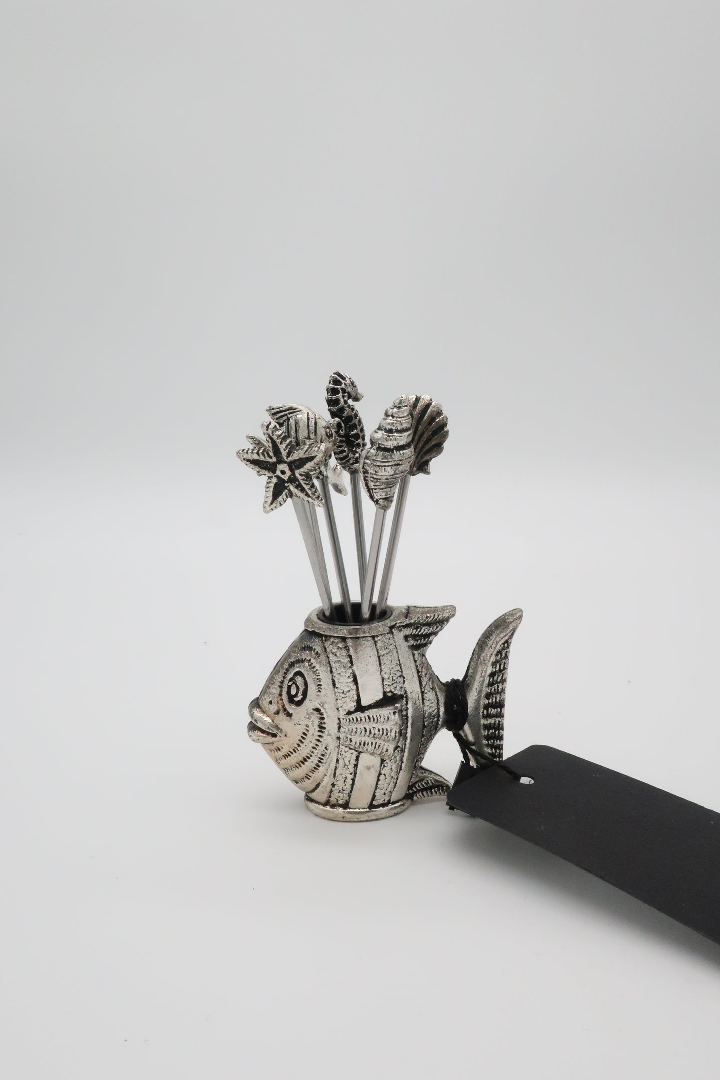 Silver Fish Theme Cocktail Picks