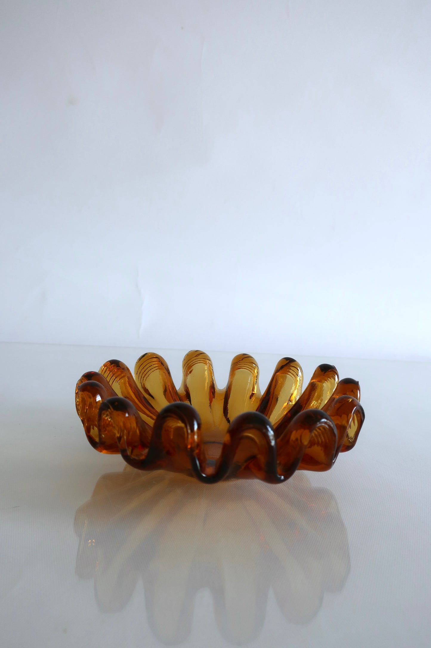 Italian Amber Ashtray