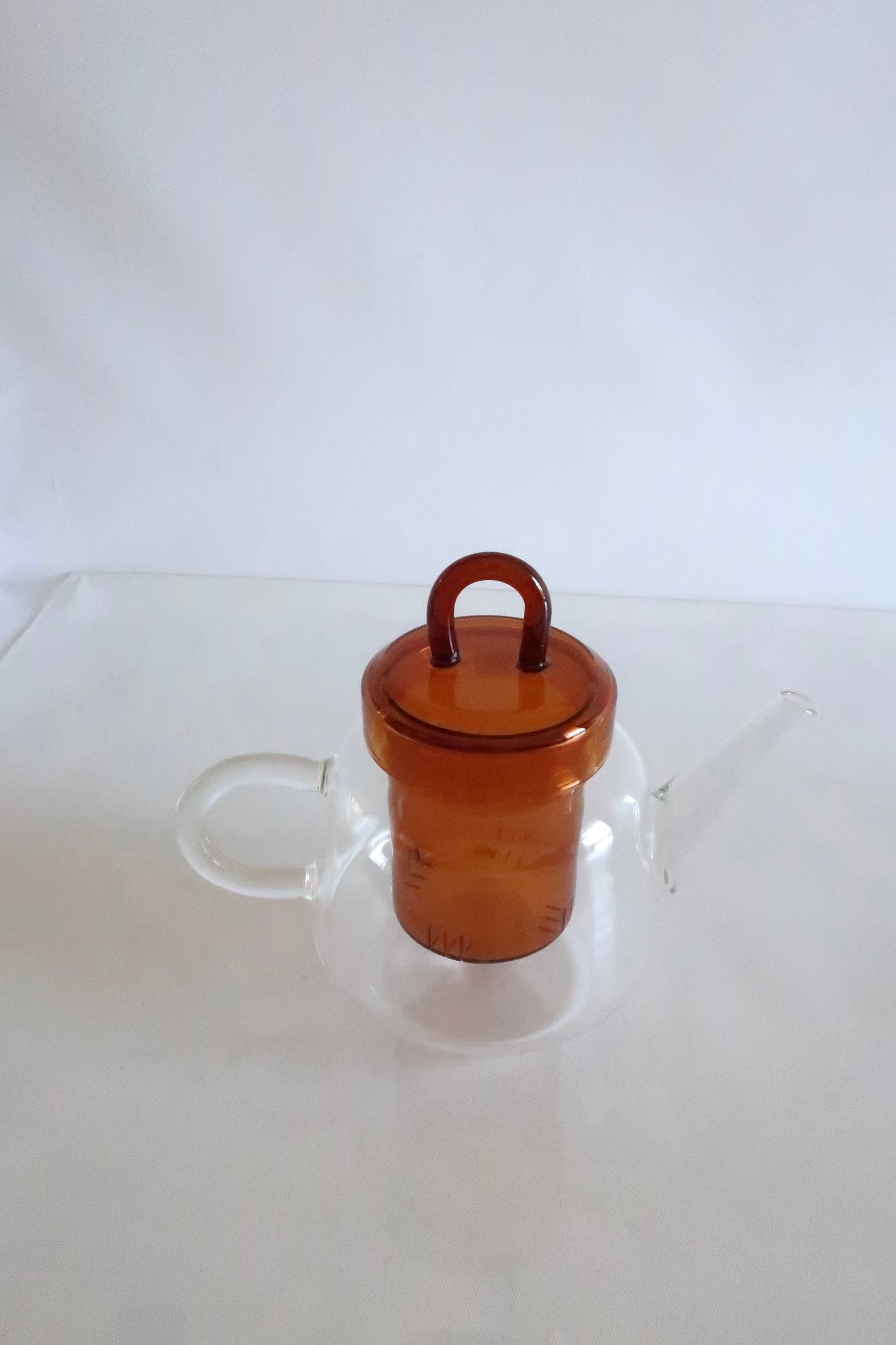 Amber & Clear Tea Pot