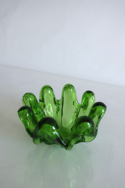 Italian Green Ashtray