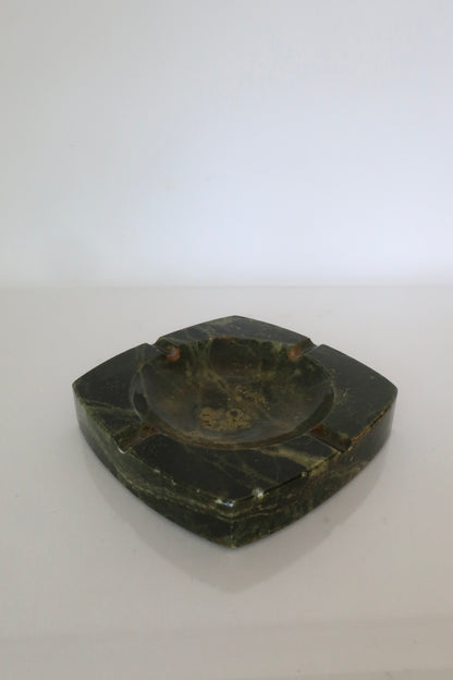 Italian Alabaster Green Ashtray
