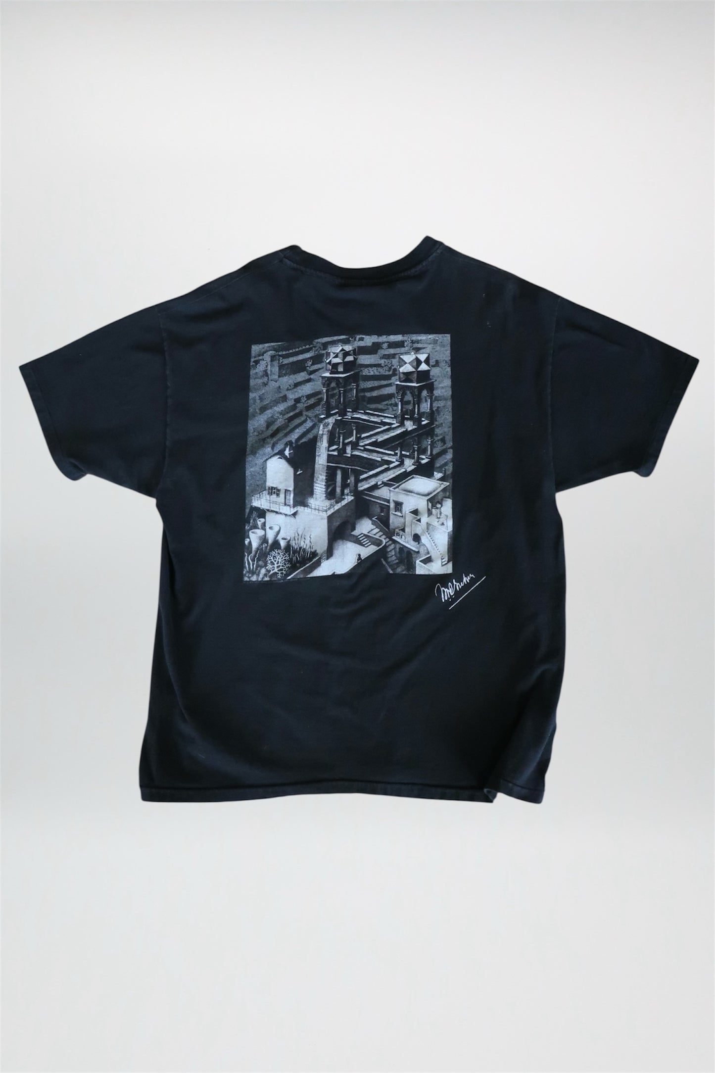 90’s MC Escher Impossible Castle Tee