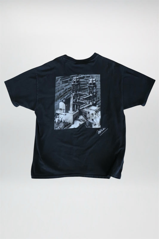 90’s MC Escher Impossible Castle Tee