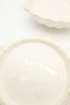 White Ceramic Shell Dish