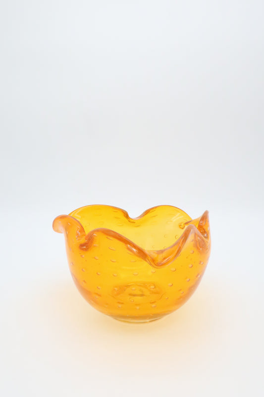 Murano Tangerine Ashtray