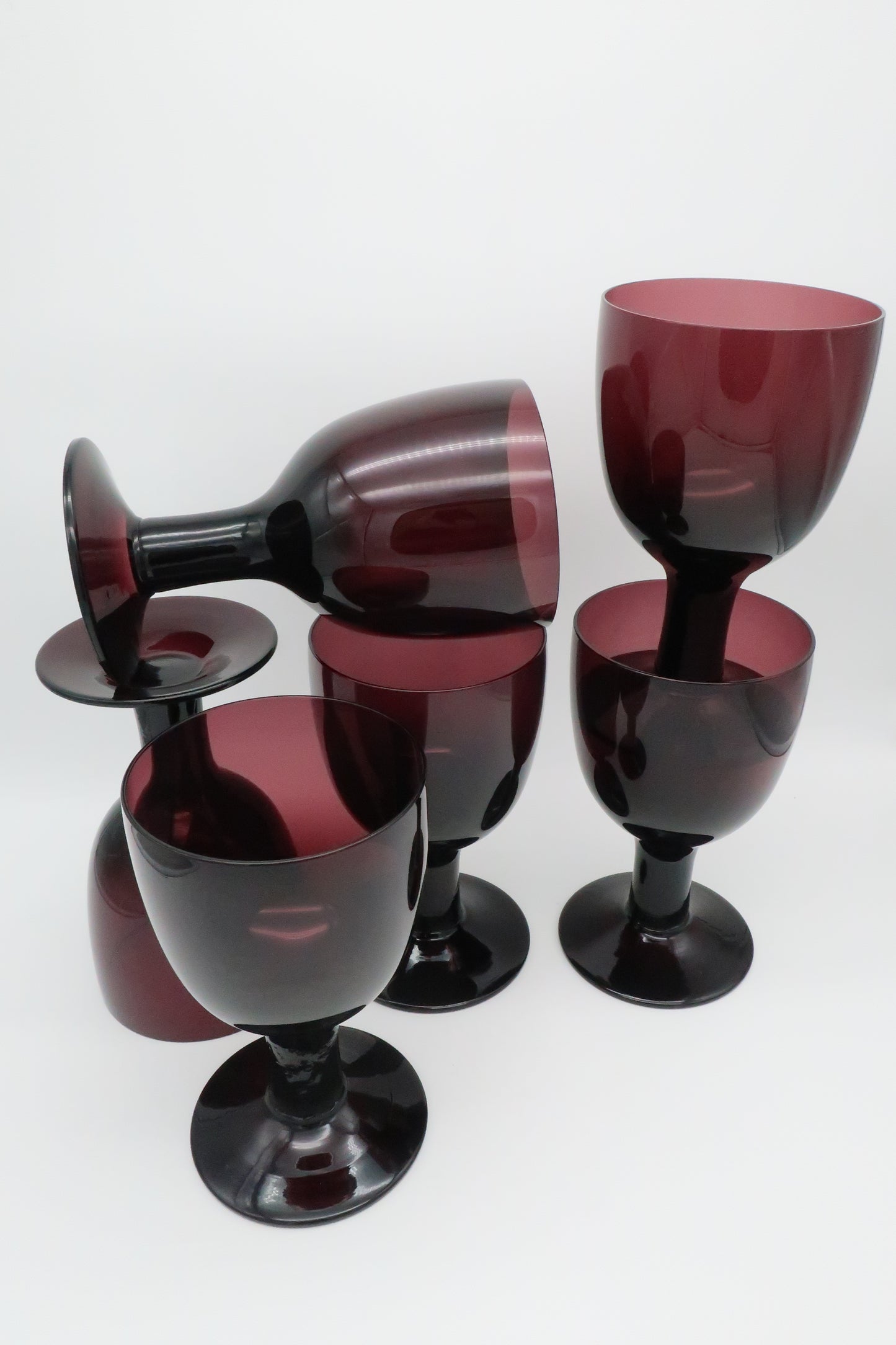 Amethyst Wine Glasses