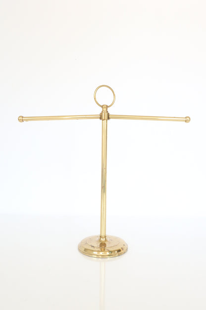 Brass Jewelry Stand