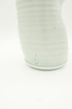 Sea Green Ceramic Pinch Vase