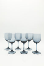 Sasaki Blue Romance Sherry Glasses