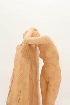 Hand Sculpted Nude Woman Pottery Statue