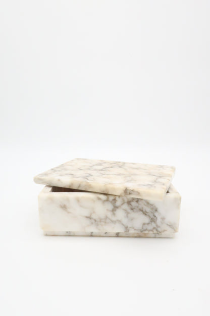 Italian Alabaster Lidded Catch-all