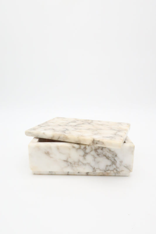 Italian Alabaster Lidded Catch-all