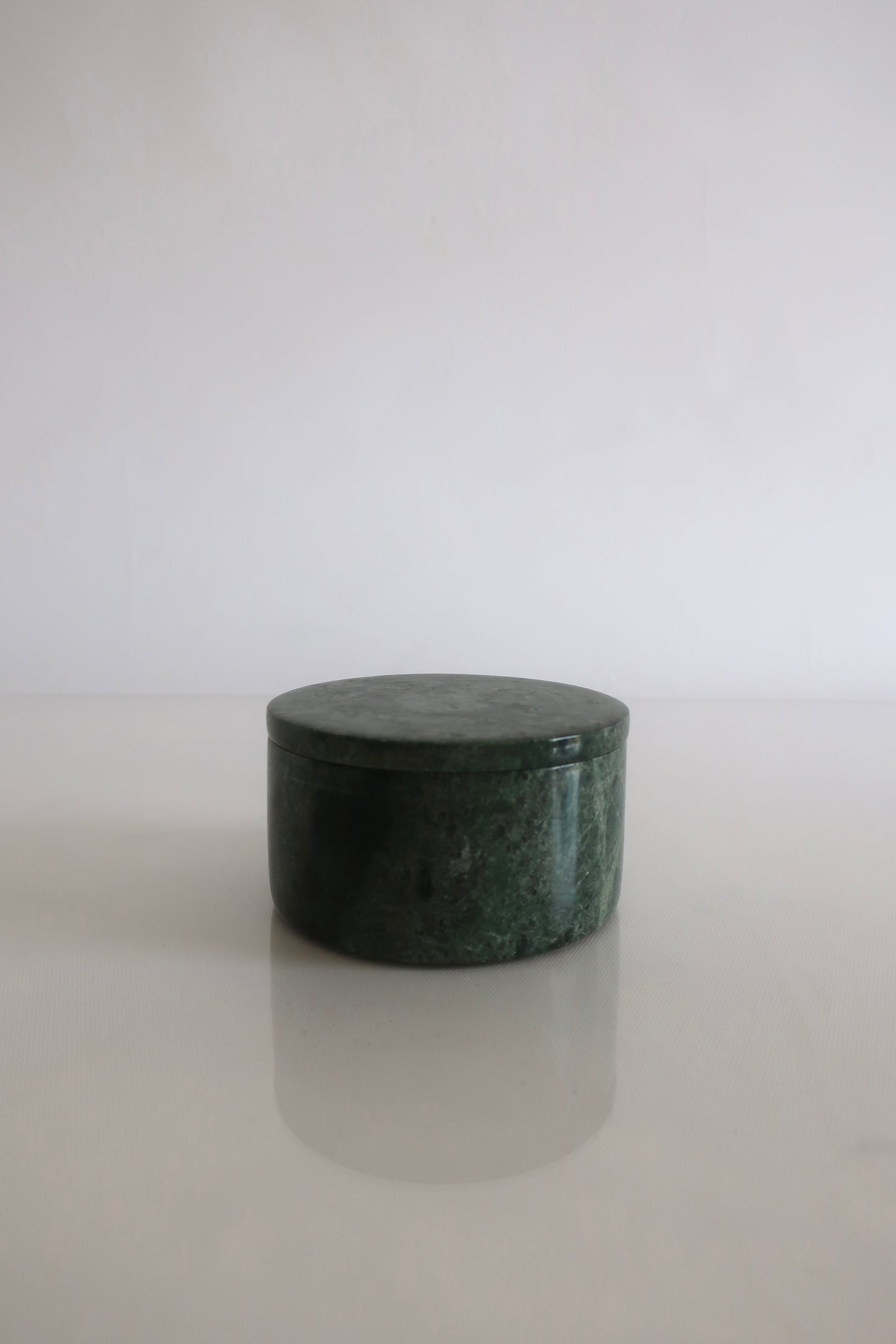 Green Marble Lidded Catch-all