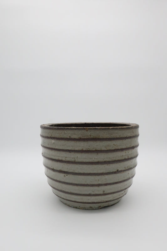 Ceramic Ribbed Planter