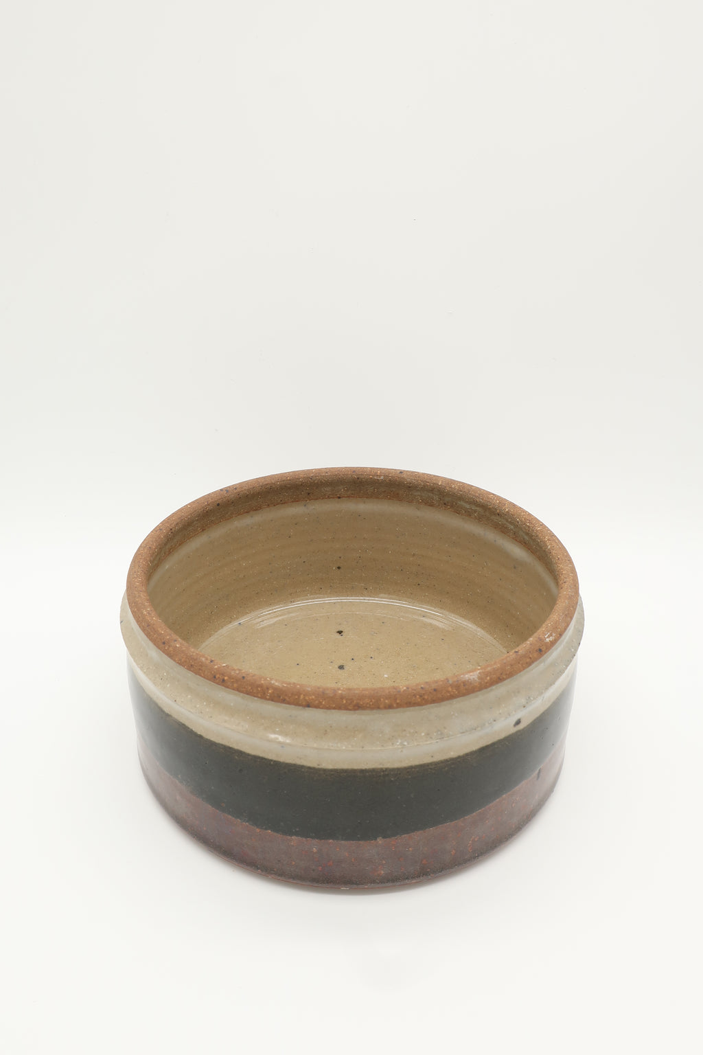 Handcrafted Round Ceramic Pot
