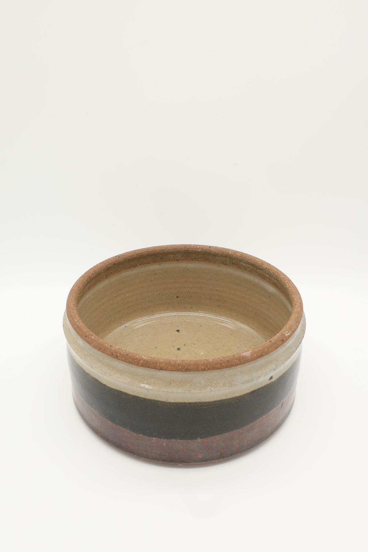 Handcrafted Round Ceramic Pot