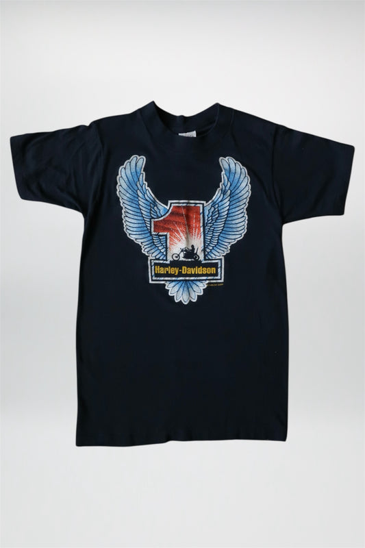 80’s Harley Davidson 3D Emblem Tee