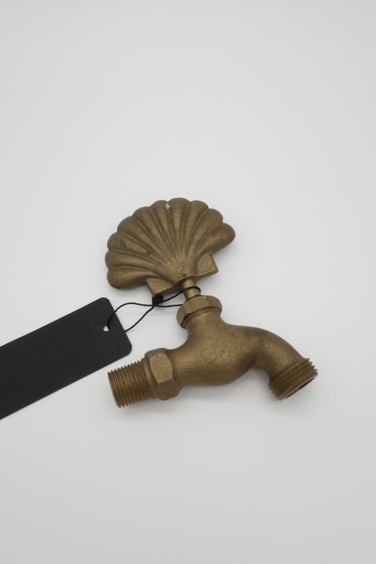 Brass Clam Shell Spigot
