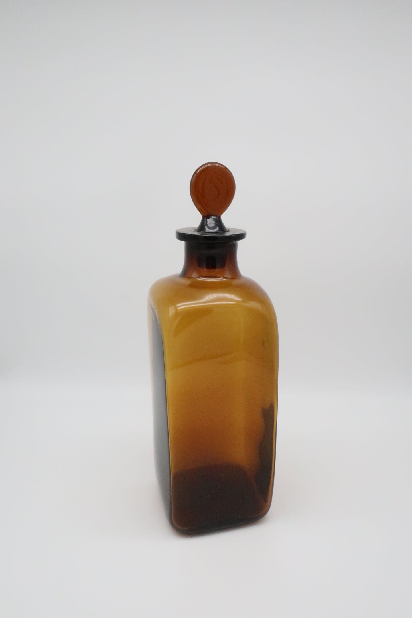 1970's Amber Royal Leerdam Decanter