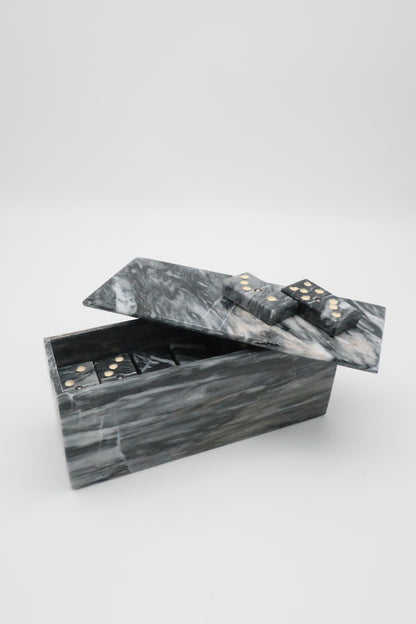 Marble Dominoes Set