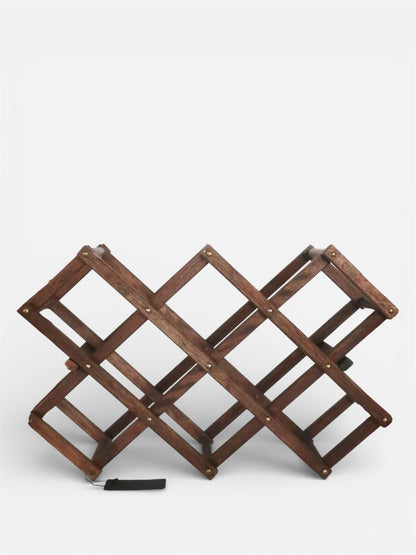 Wooden Japanese Wine Rack