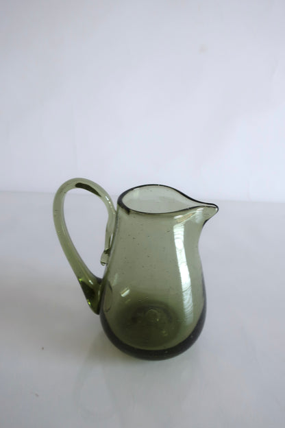 Blenko Green Small Pitcher