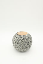 Speckled Pottery Bud Vase