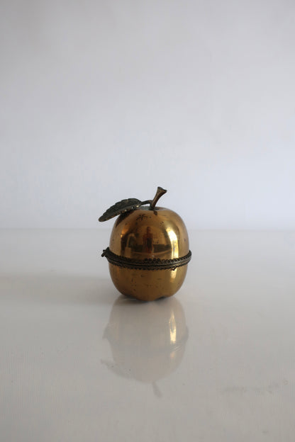 Brass Apple Table Lighter