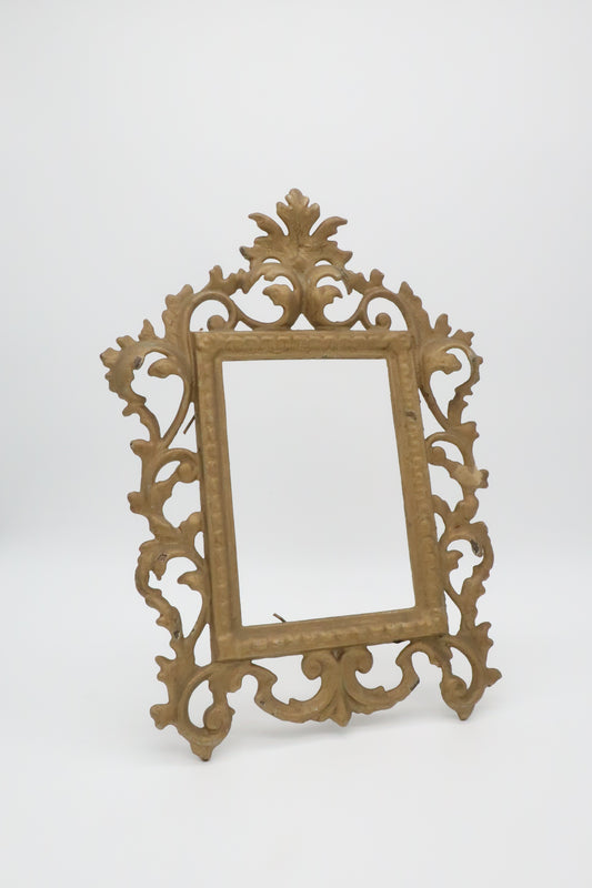 Brass Colored Iron Frame