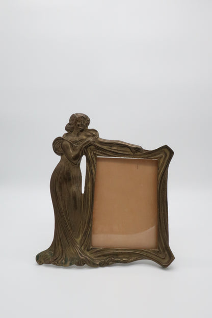 Art Nouveau Brass Frame