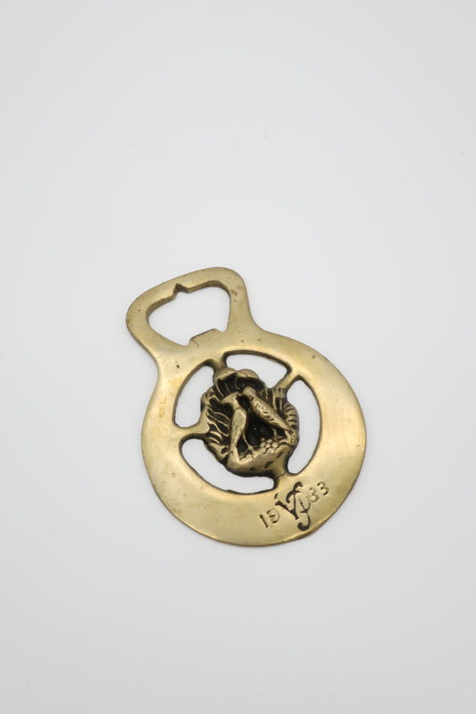 1963 Brass Bottle Opener