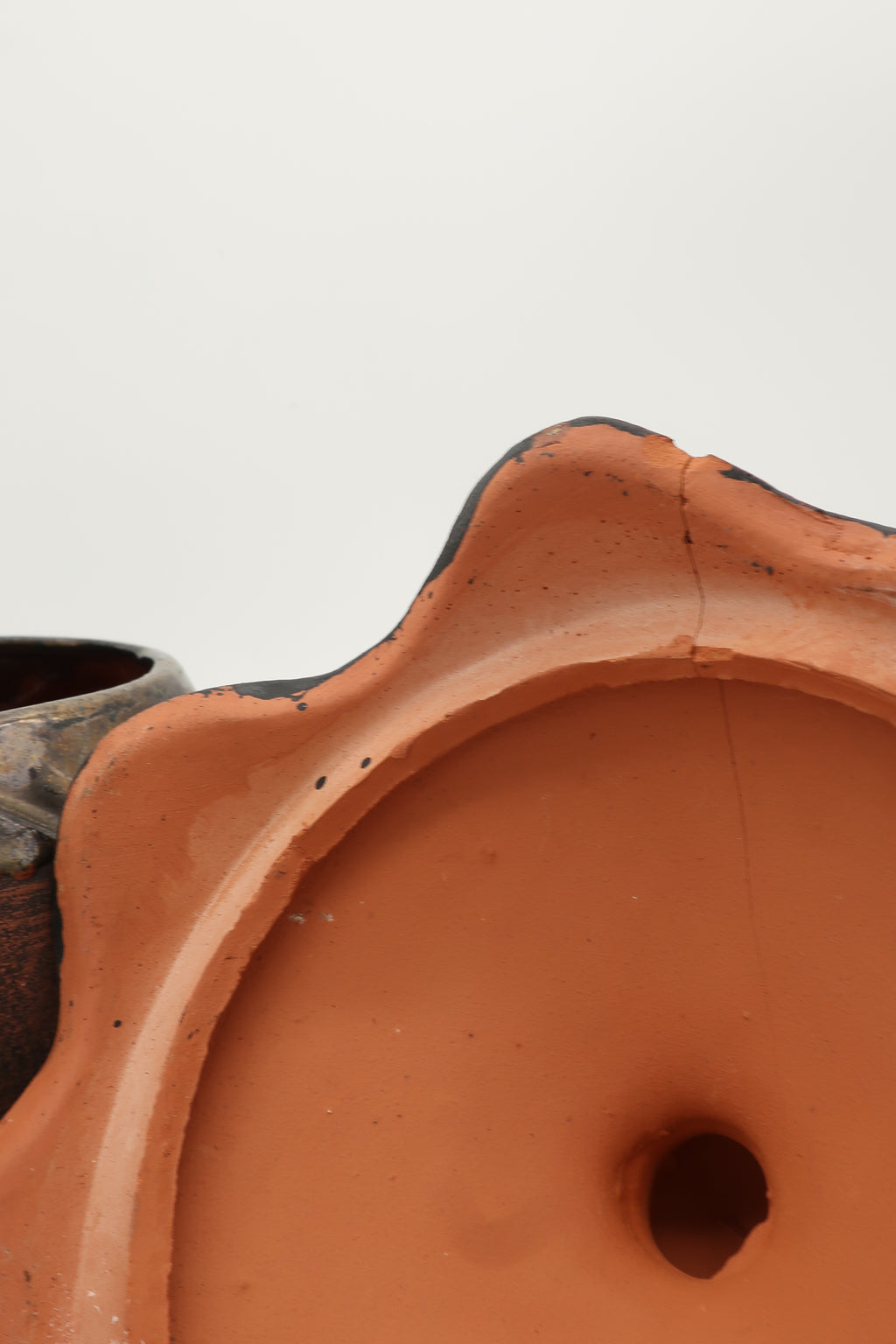 Lidded Glazed Terracotta Catch-all