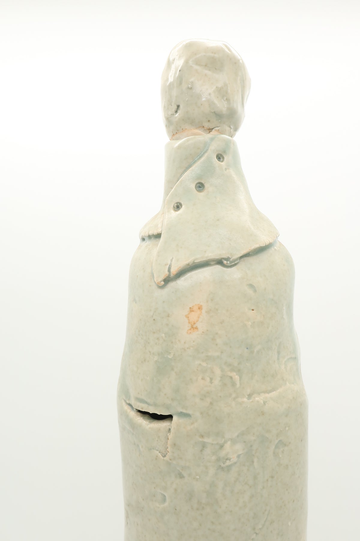 Handcrafted Sea Green Ceramic Decanter