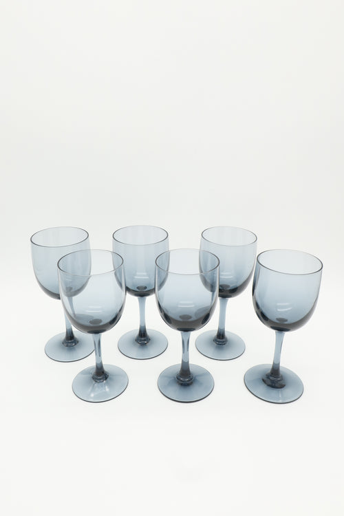 Sasaki Blue Romance Sherry Glasses