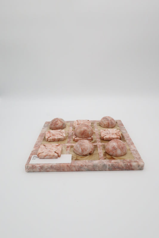 Marble Tic Tac Toe Set