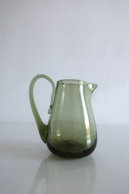 Blenko Green Small Pitcher