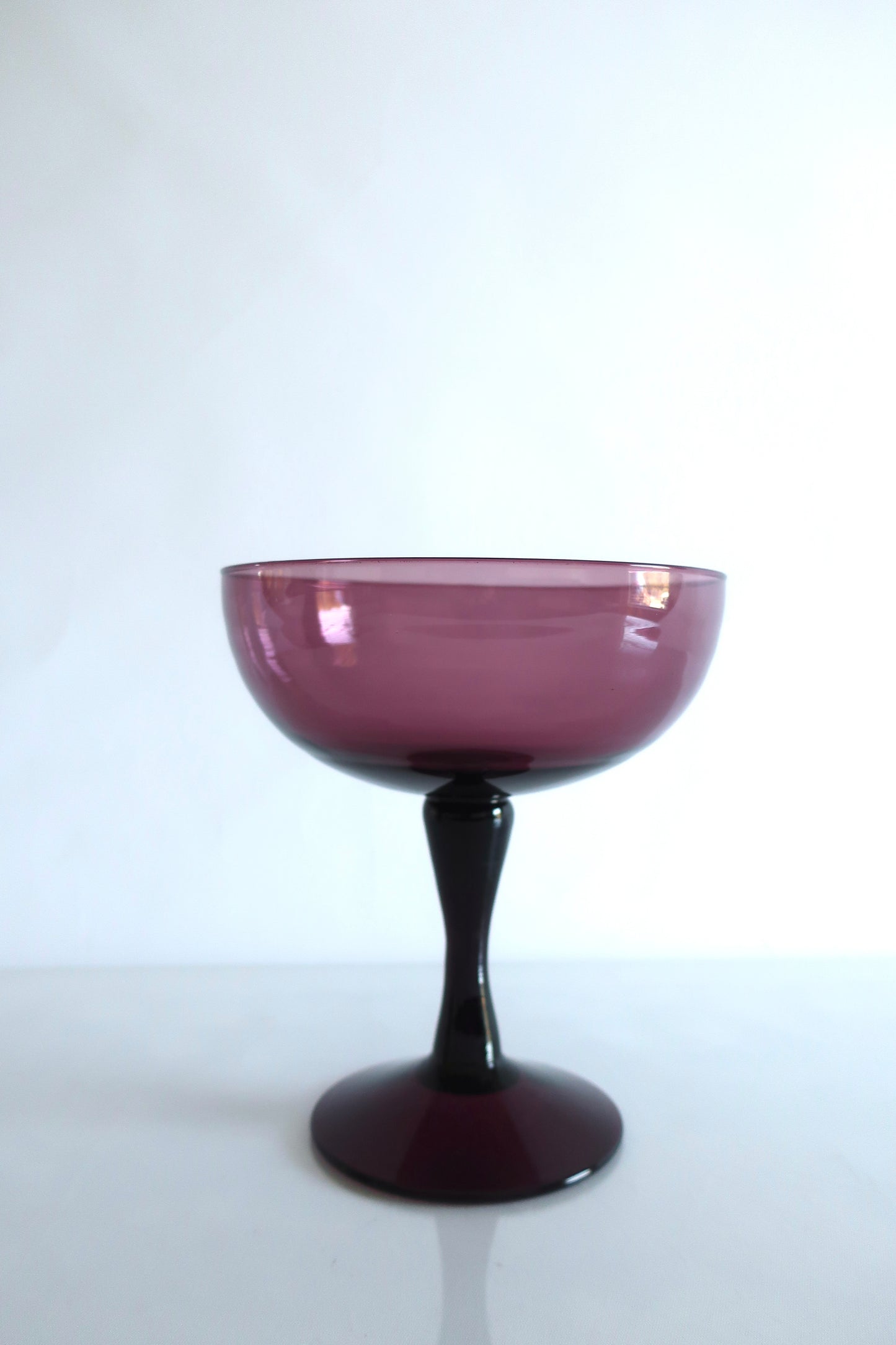 Amethyst Pedestal Compote