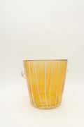 1970s Italian Murano Venini Glass Ice Bucket