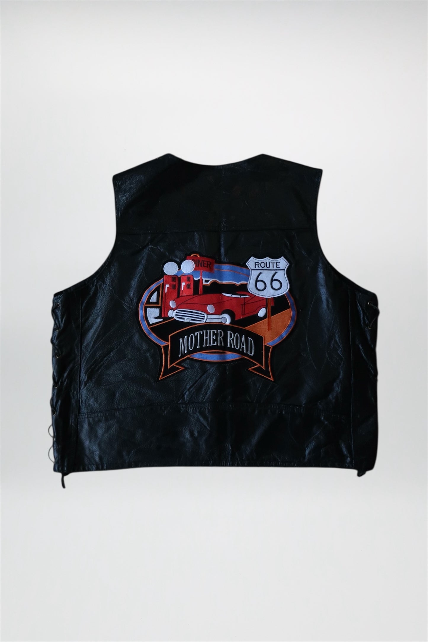 Route 66 Leather vest