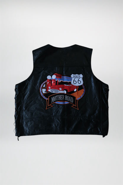 Route 66 Leather vest