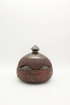 Lidded Glazed Terracotta Catch-all