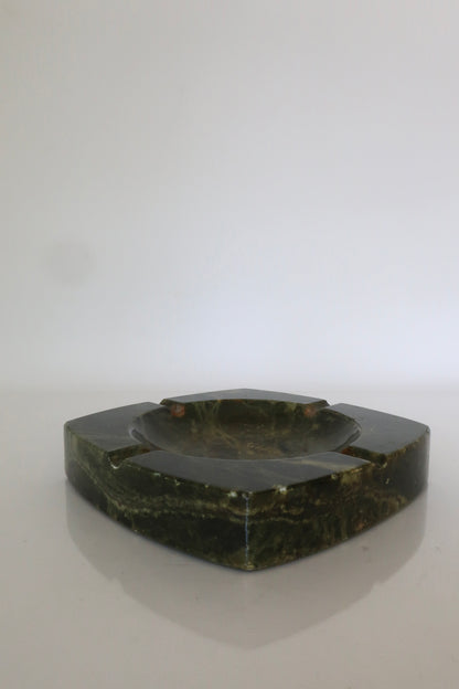 Italian Alabaster Green Ashtray